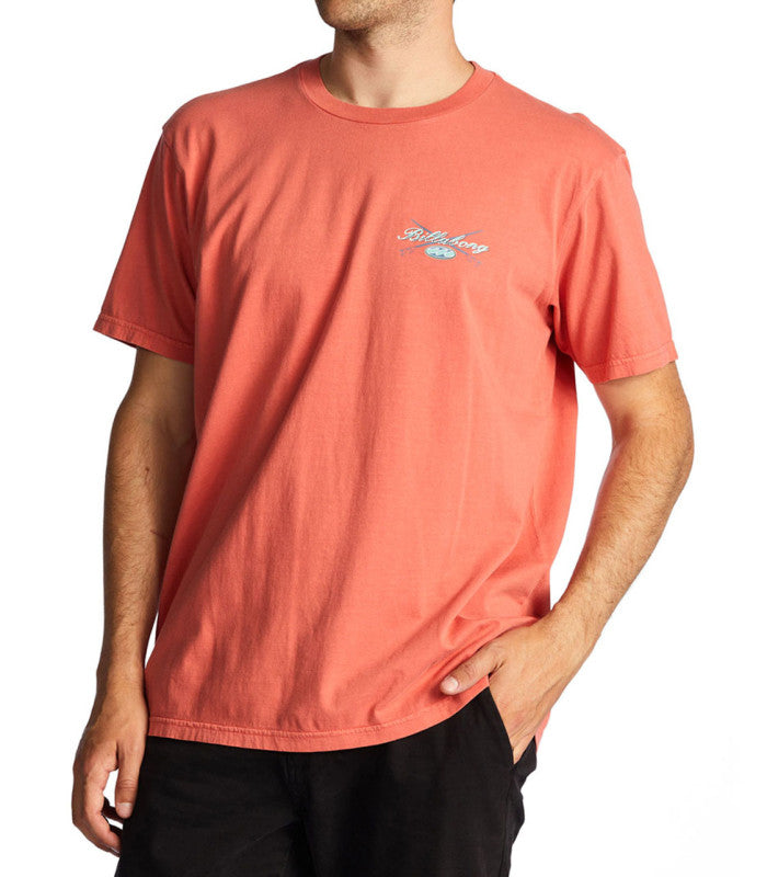 BILLABONG Crossboards Ss Mens Dark Coral