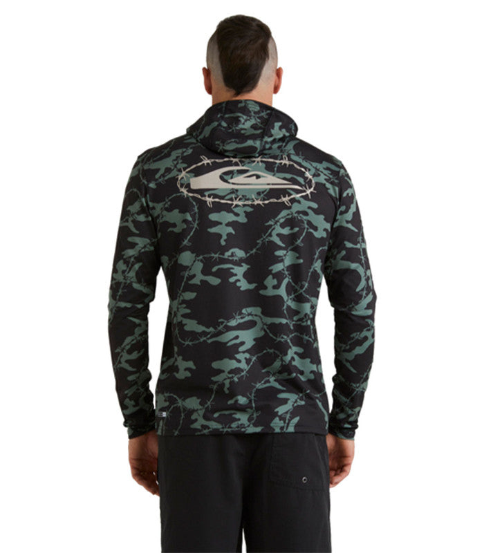 QUIKSILVER Mongrel Hood Rashguard
