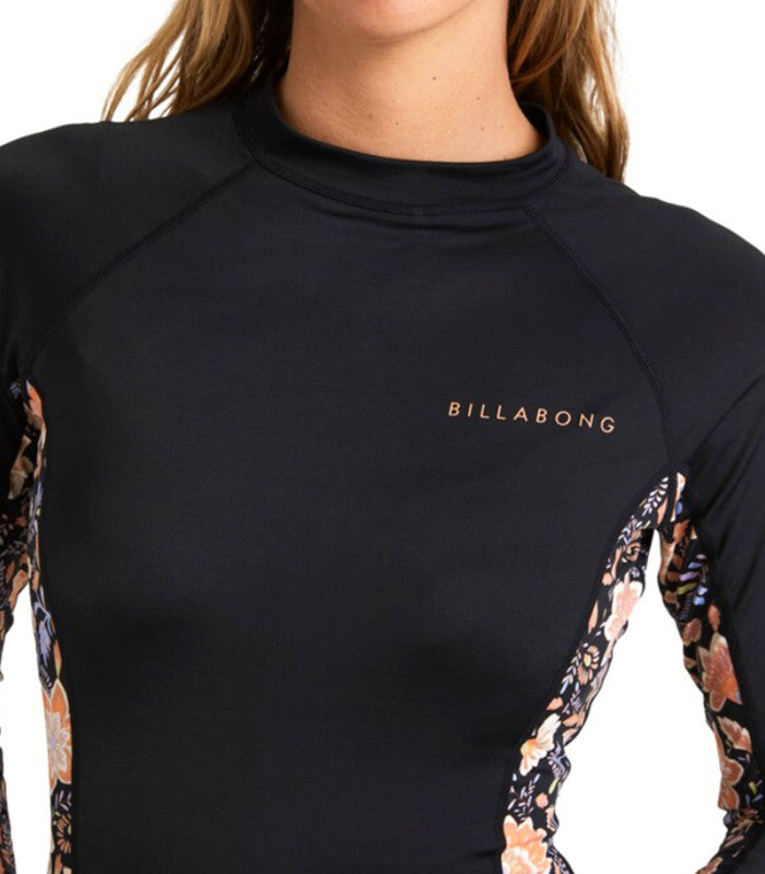BILLABONG Hideaway Hippie Bodysuit Womens Black