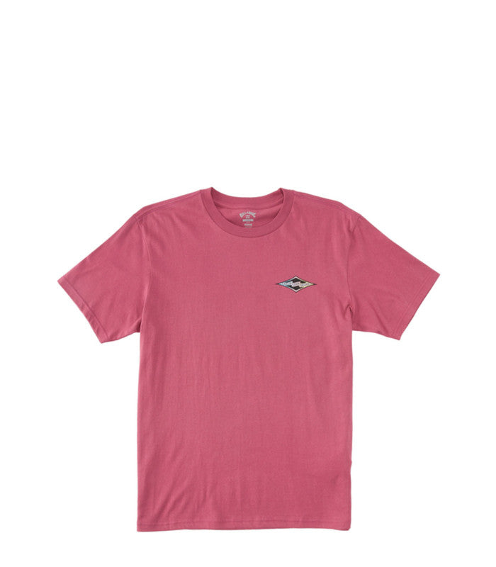 BILLABONG Crayon Wave Ss Mens Wild Berry