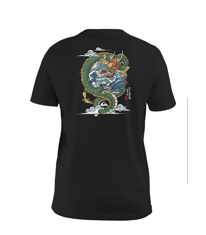 QUIKSILVER Dragon and Wave Tees