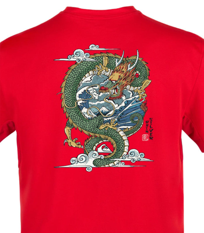 QUIKSILVER Dragon and Wave Tees