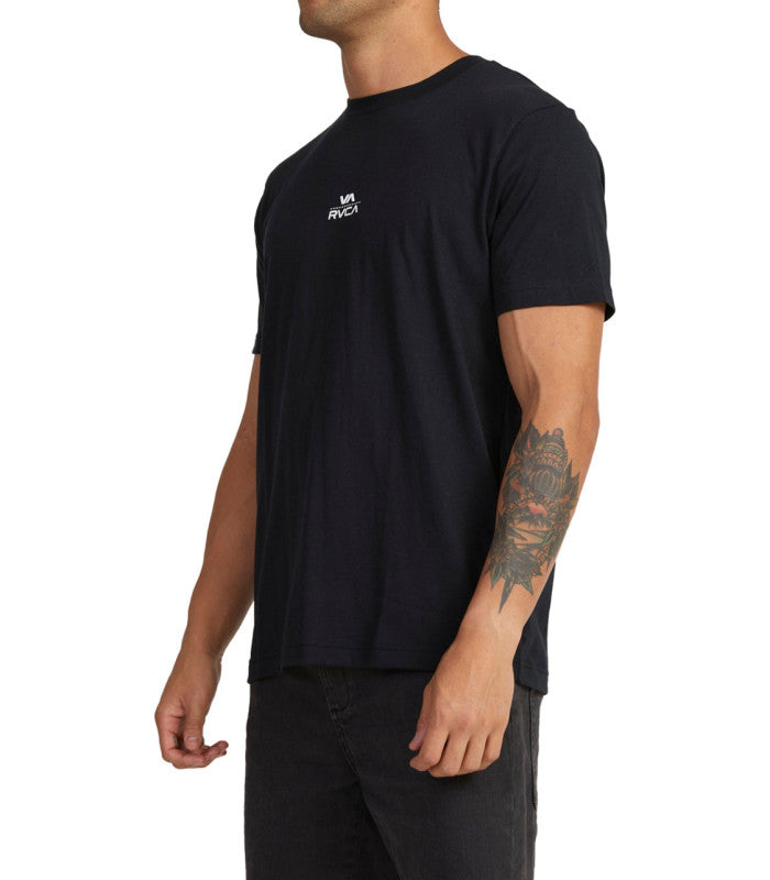 RVCA Domestic Ss Tee Mens Rvca Black