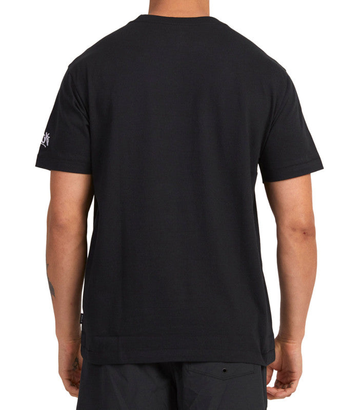 RVCA Dmote Graf Ss Tee Mens Black