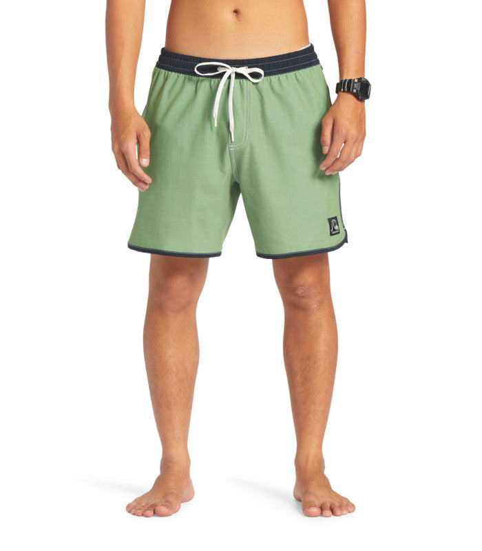 QUIKSILVER Original Scallop Volley 17nb Mens Green