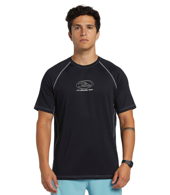 QUIKSILVER Saturn Surf Tee Ss Mens Black