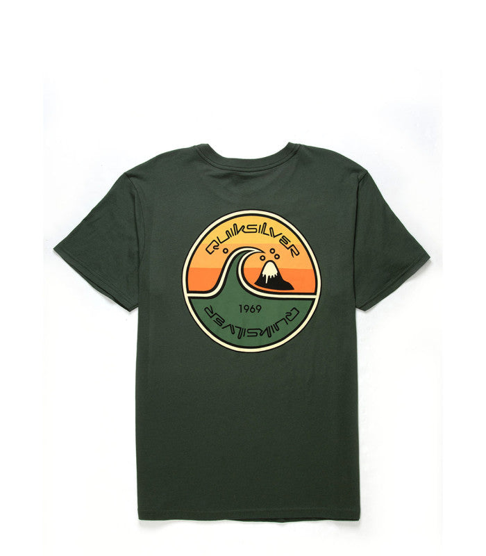 QUIKSILVER In The Groove Ss Id Mens Green