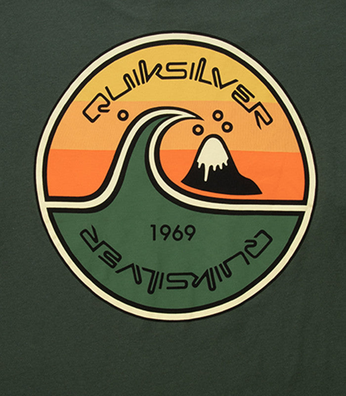 QUIKSILVER In The Groove Ss Id Mens Green