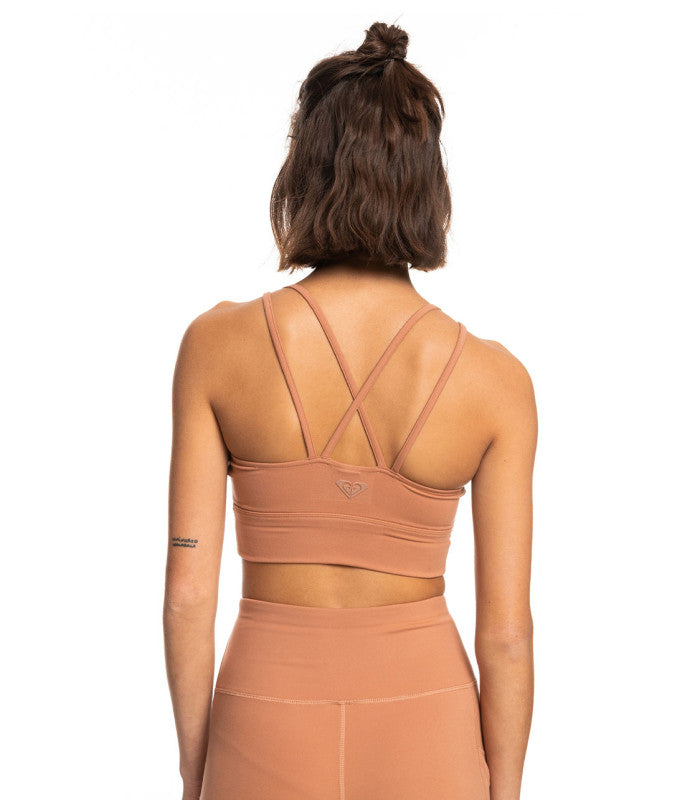 ROXY Heart Elongated Womens Brown