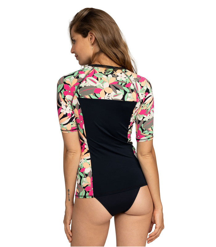 ROXY SS Lycra Printed Rashguard