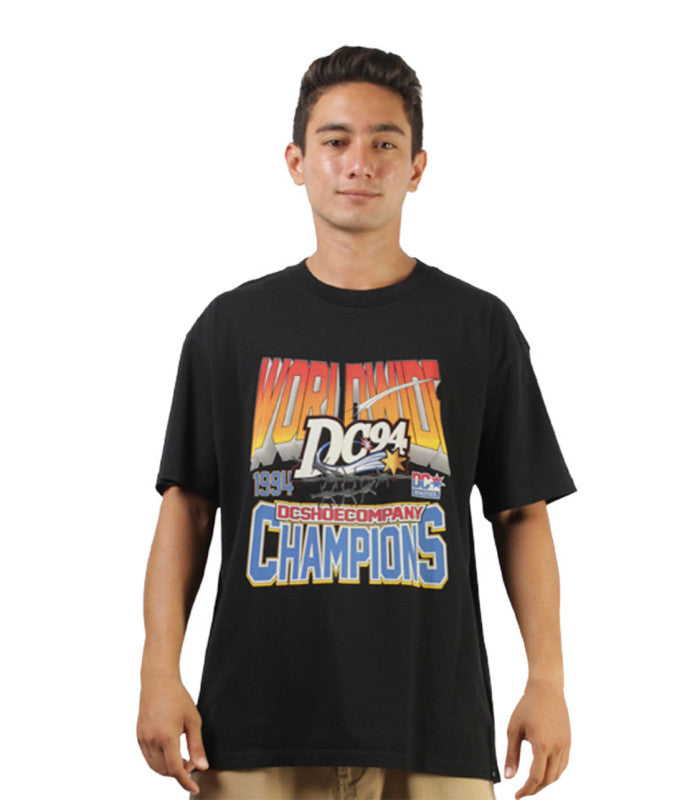 DC 94 Champs Ss Id Mens Black