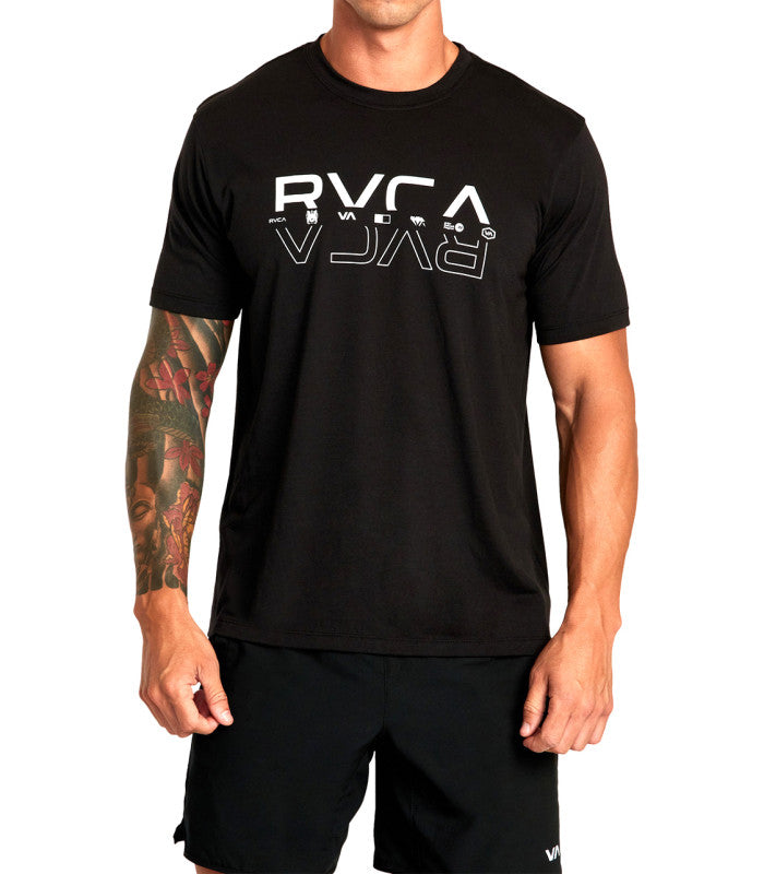 RVCA Double Split Short Sleeve Tee Mens