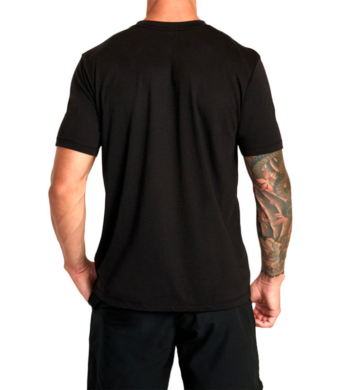 RVCA Double Rvca Split Ss Mens Black