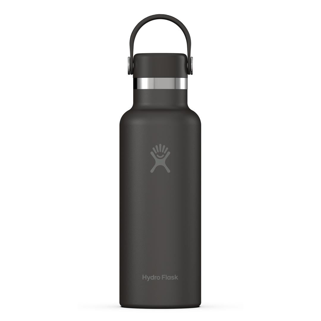 HYDRO FLASK HYDRO FLASK 18OZ STANDARD FLEX CAP BLACK