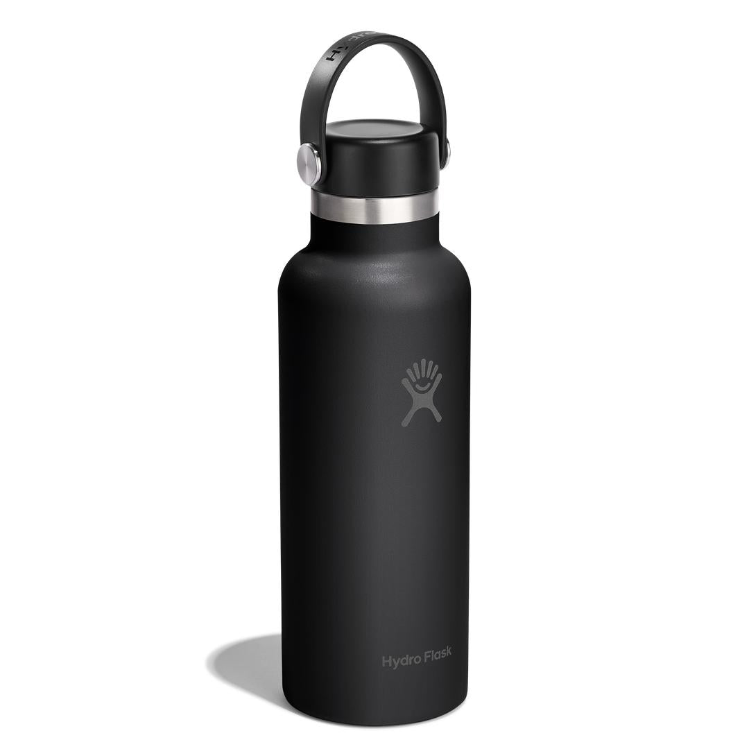HYDRO FLASK HYDRO FLASK 18OZ STANDARD FLEX CAP BLACK