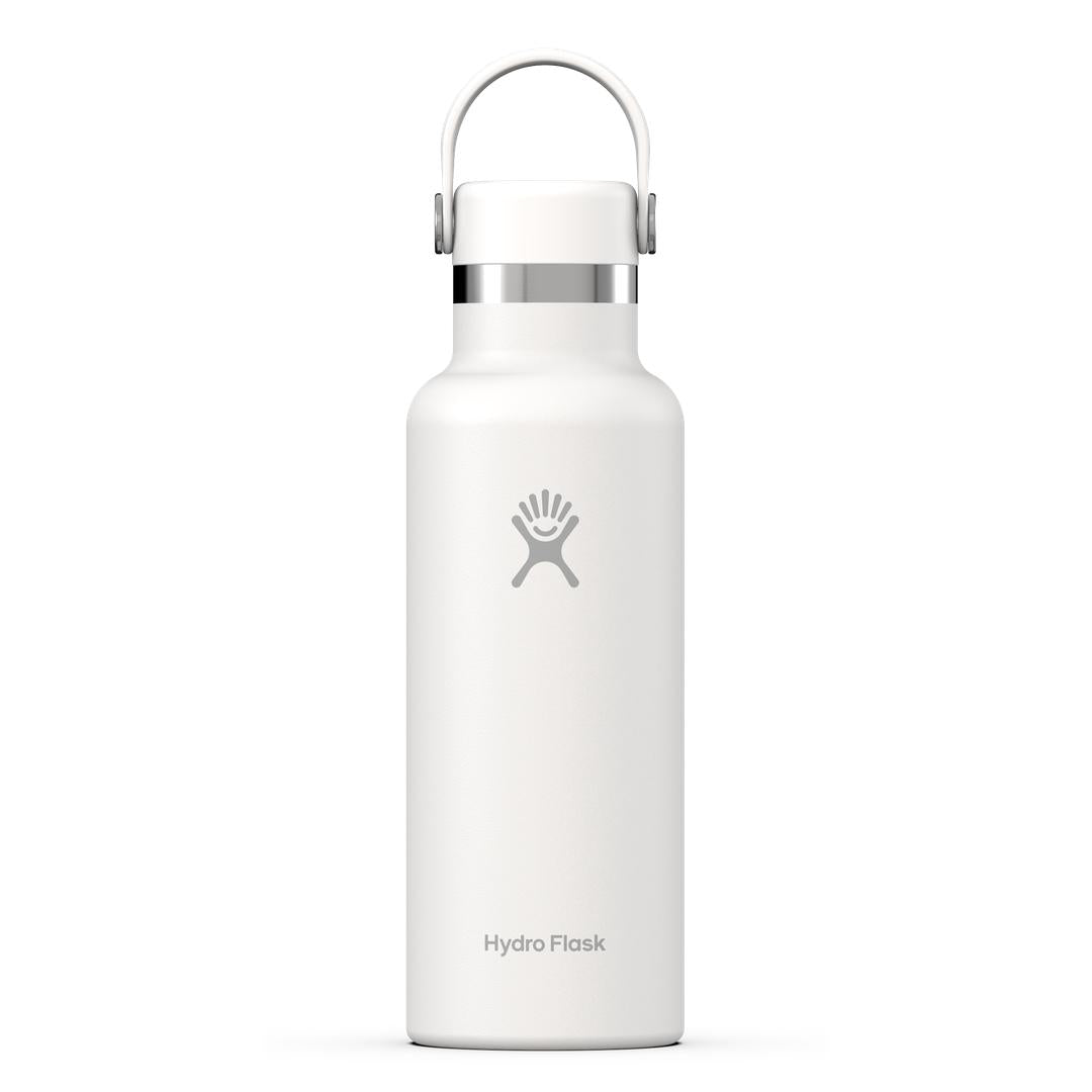 HYDRO FLASK HYDRO FLASK 18OZ STANDARD FLEX CAP WHITE