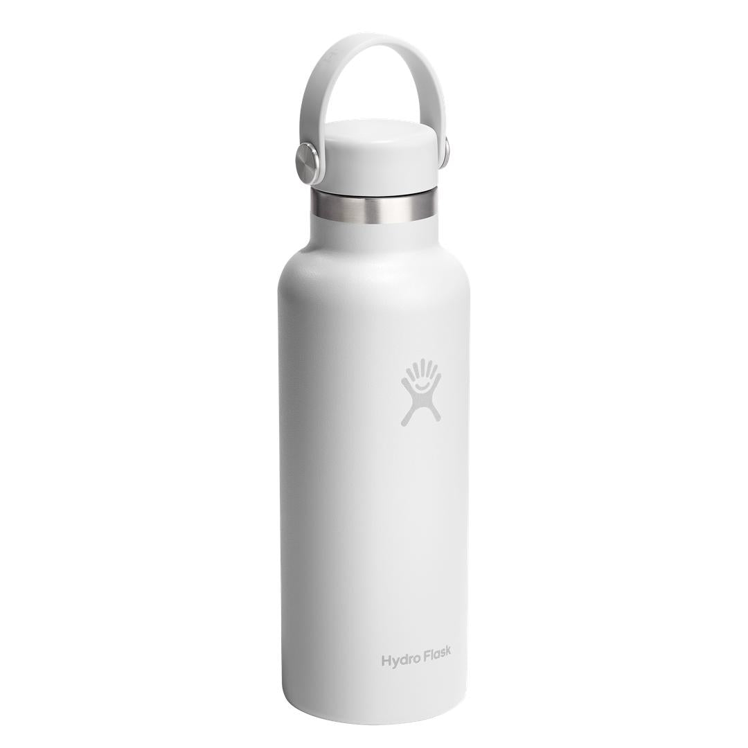 HYDRO FLASK HYDRO FLASK 18OZ STANDARD FLEX CAP WHITE