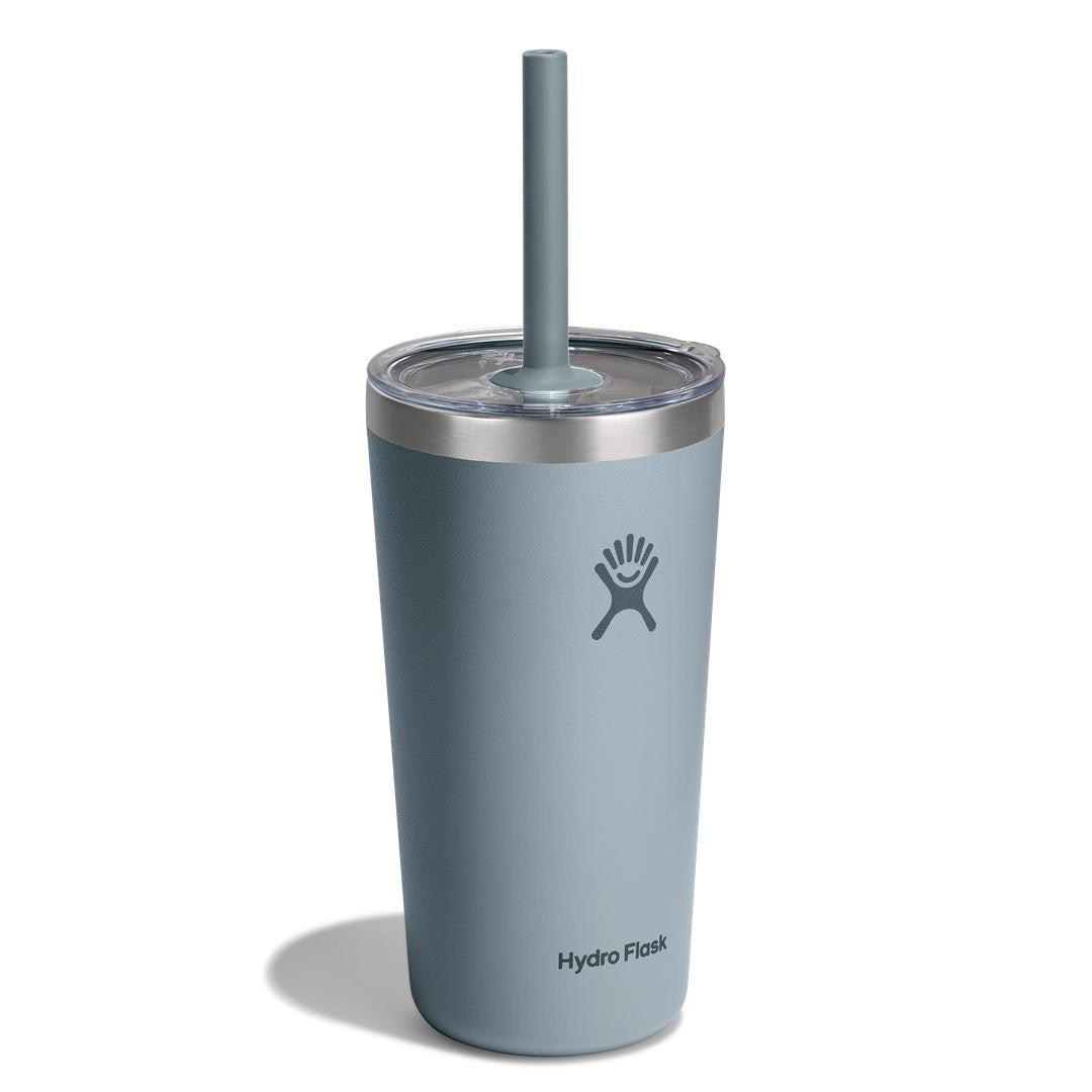 HYDRO FLASK HYDRO FLASK 20OZ TUMBLER CLEAR STRAW LID SHALE GRAY