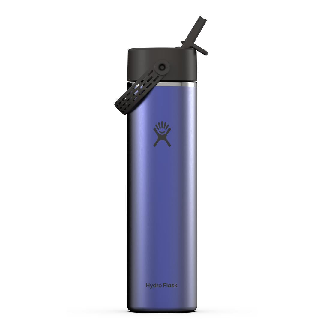 HYDRO FLASK HYDRO FLASK 24OZ LIGHT WIDE FLEX STRAW CAP SAPPHIRE BLUE