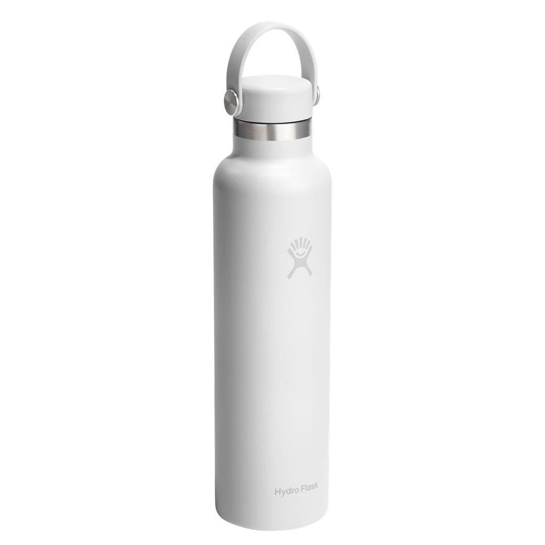 HYDRO FLASK HYDRO FLASK 24OZ STANDARD FLEX CAP WHITE