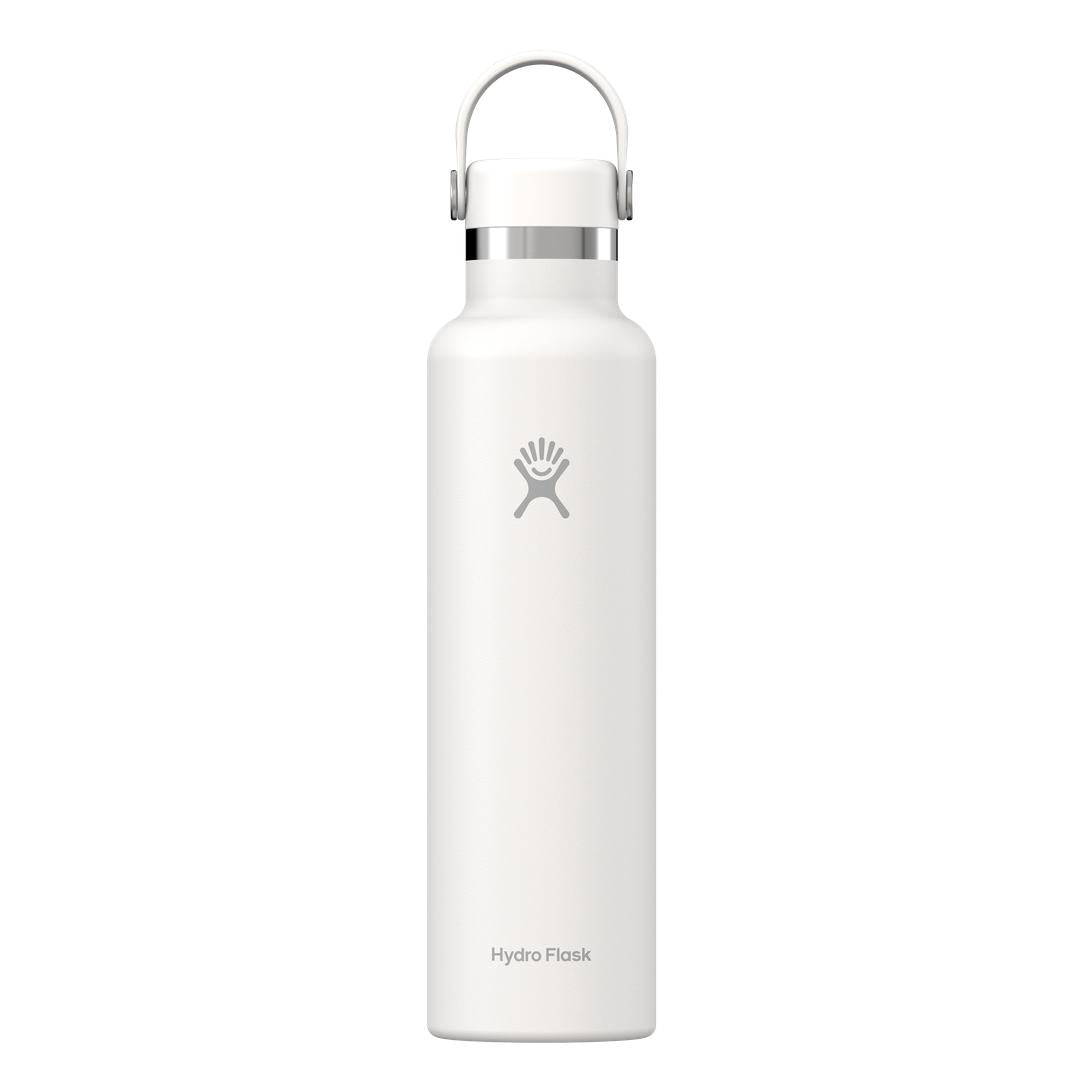 HYDRO FLASK HYDRO FLASK 24OZ STANDARD FLEX CAP WHITE