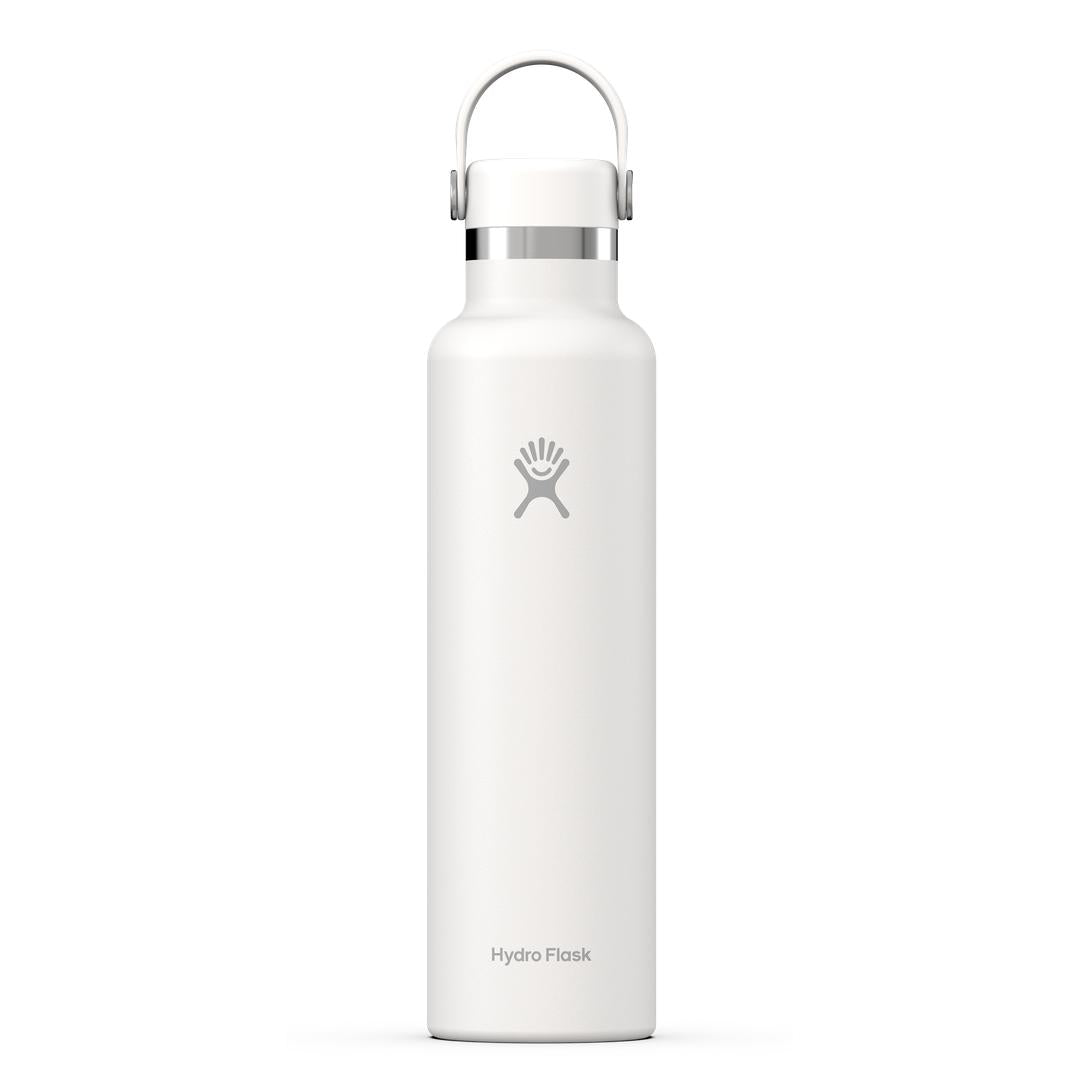 HYDRO FLASK HYDRO FLASK 24OZ STANDARD FLEX CAP WHITE