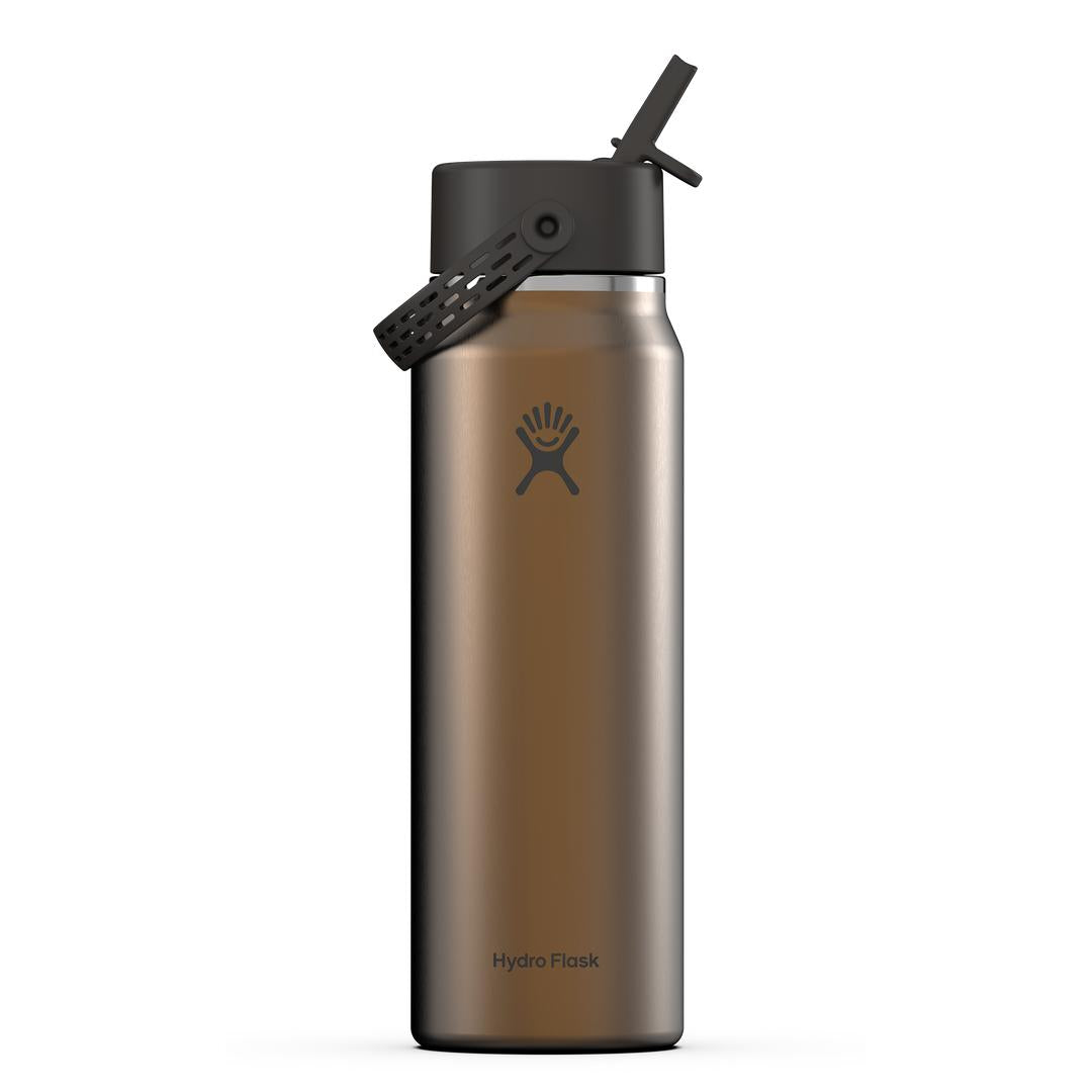 HYDRO FLASK HYDRO FLASK 32OZ LIGHT WIDE FLEX STRAW CAP OBSIDIAN