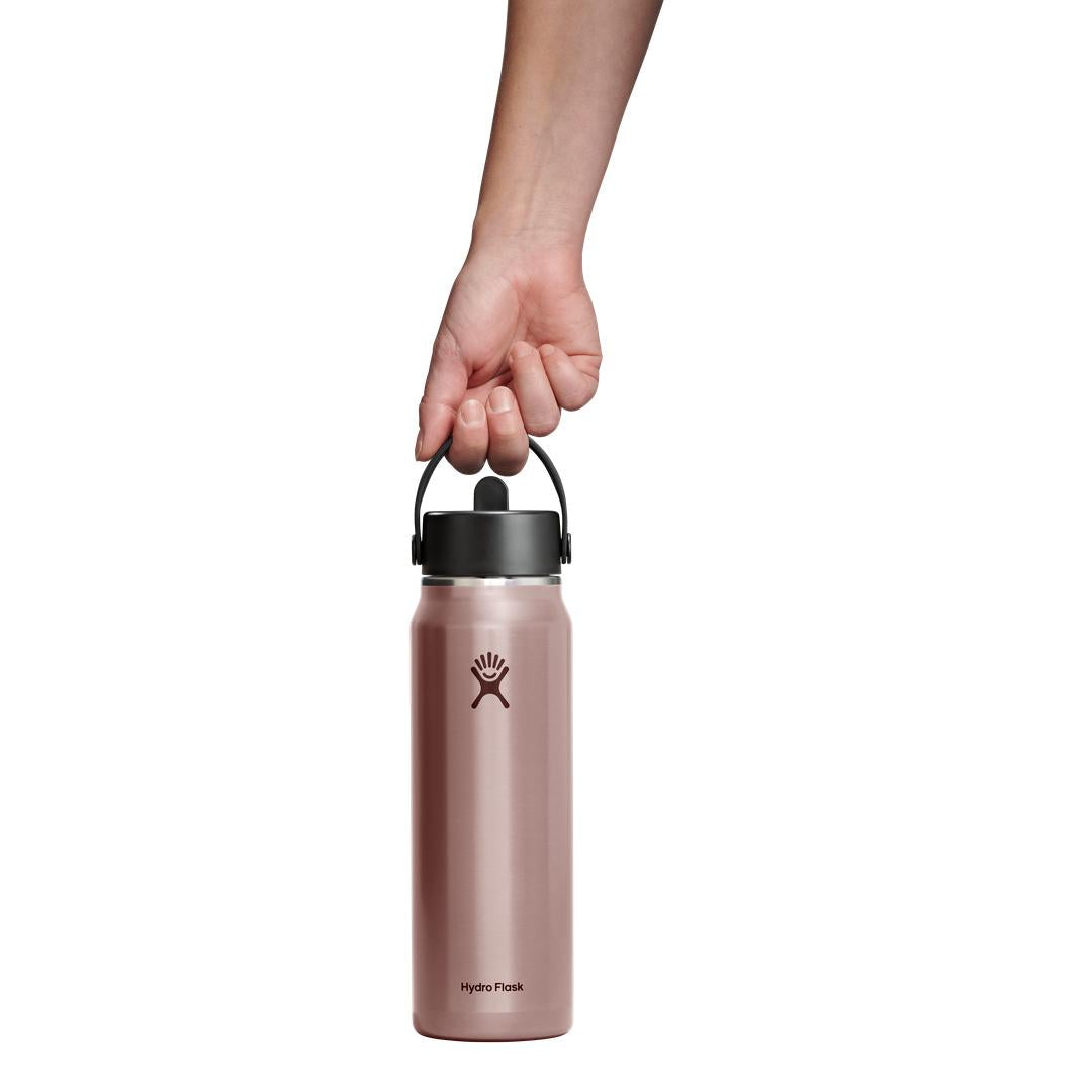 HYDRO FLASK HYDRO FLASK 32OZ LIGHT WIDE FLEX STRAW CAP QUARTZ