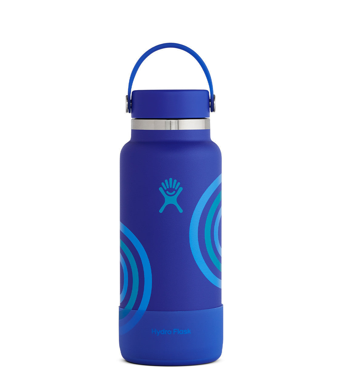 HYDRO FLASK 32 Oz Wide Flex Cap & Boot Blue