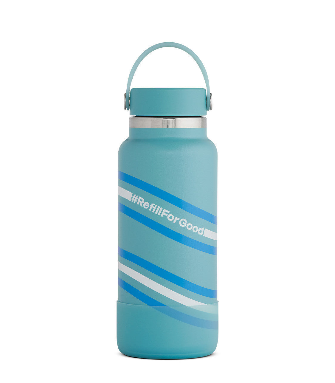 HYDRO FLASK 32 Oz Wide Flex Cap & Boot Blue