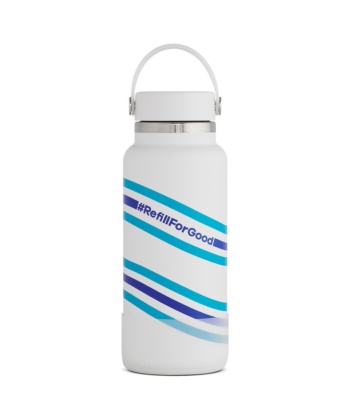 HYDRO FLASK 32 Oz Wide Flex Cap & Boot White