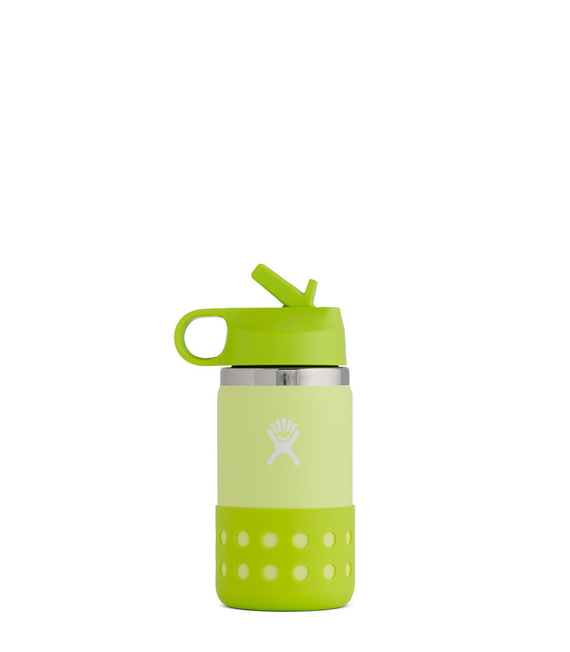 HYDRO FLASK 12 Oz Kids Wide Mouth Straw Lid Green