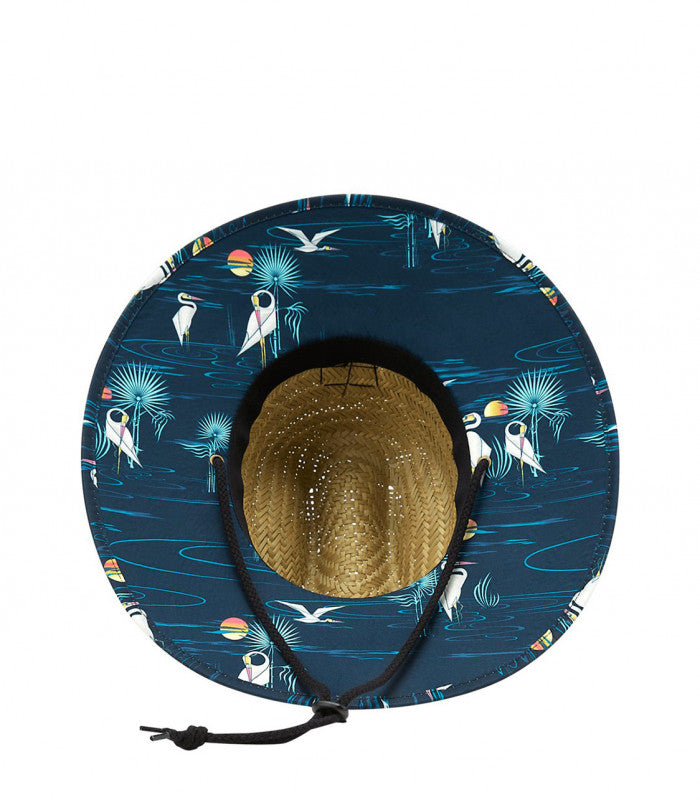 BILLABONG Tides Print Straw Hat Blue