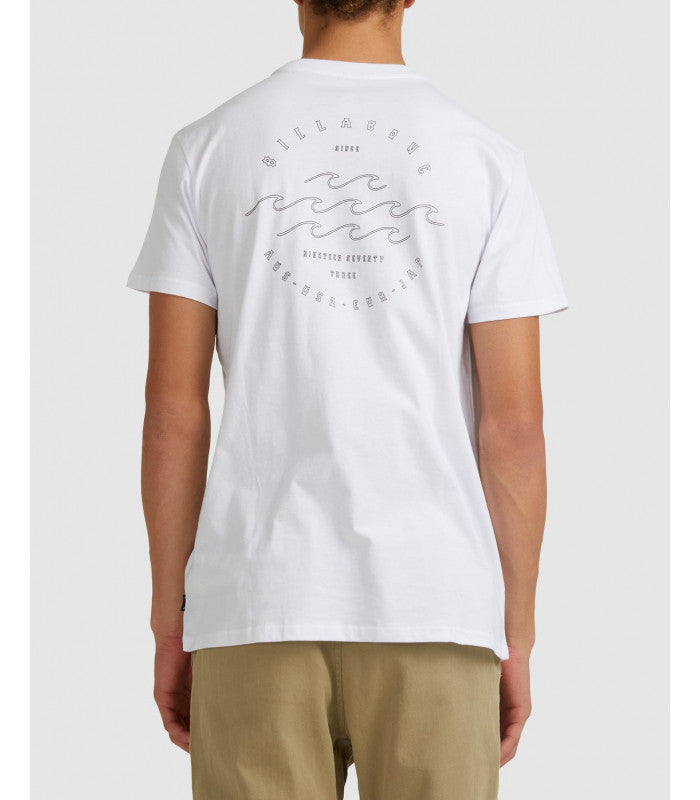 BILLABONG Big Wave Dave Tee Mens White