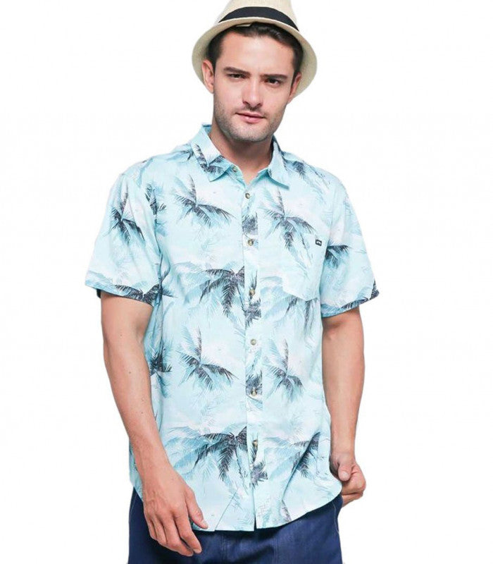 BILLABONG Sundays Floral Ss A Blue