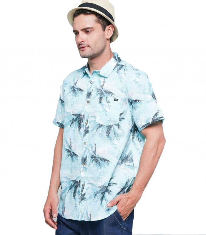 BILLABONG Sundays Floral Ss A Blue