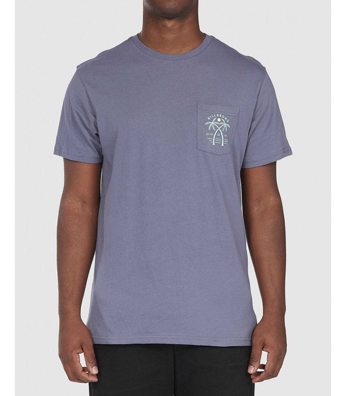 BILLABONG Schooner Pocket Tee Blue