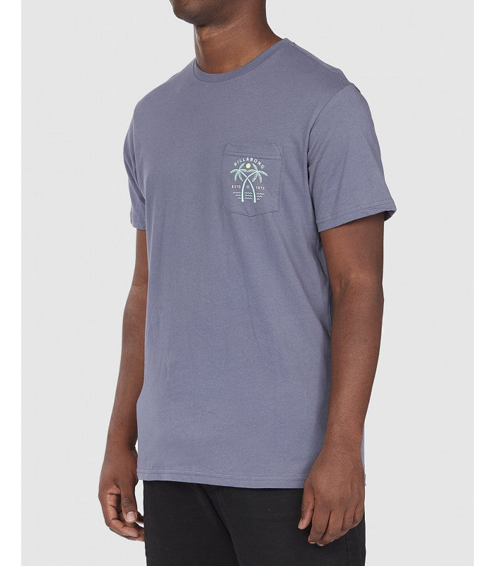 BILLABONG Schooner Pocket Tee Blue