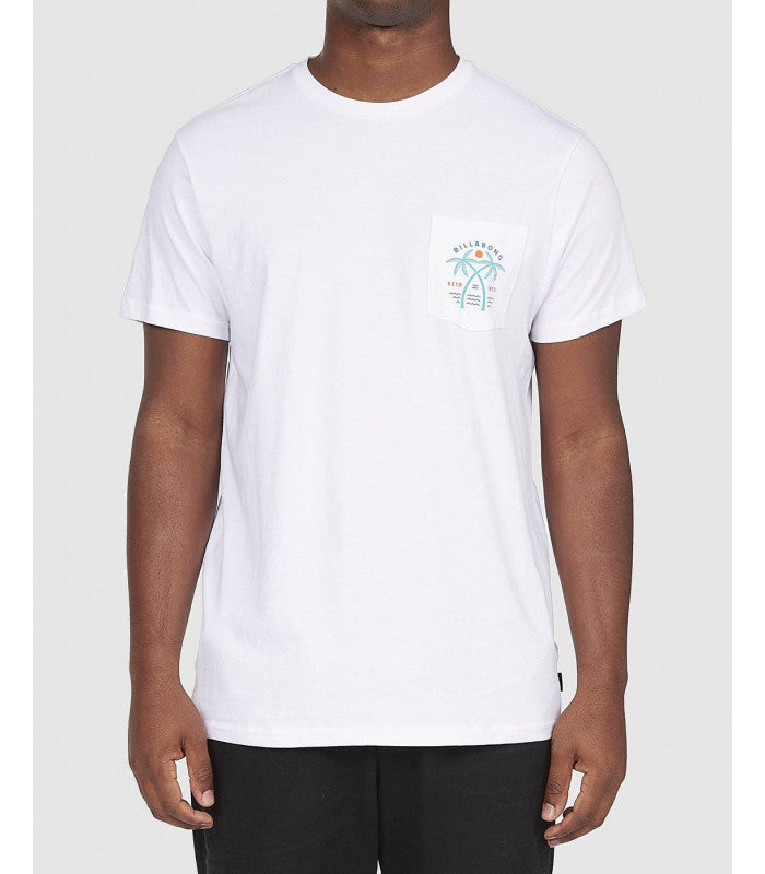 BILLABONG Schooner Pocket Tee White