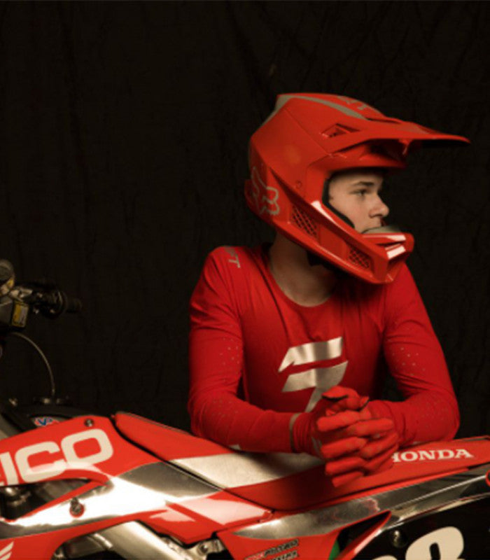 FOX RACING Shft 3Lue Label Bloodline Glove Le Red