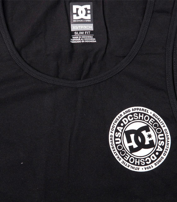 DC Dc Circle Tank Fb Tank Mens Black
