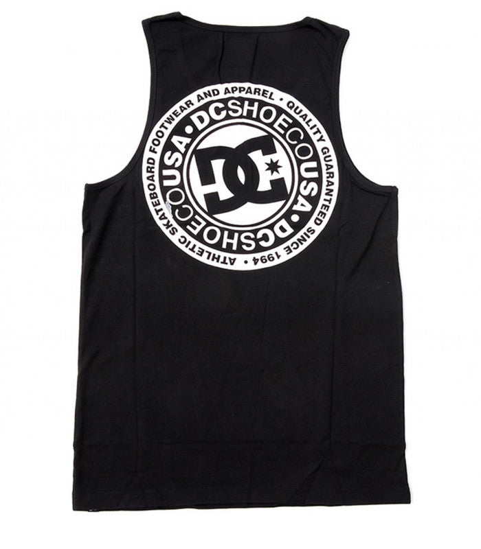 DC Dc Circle Tank Fb Tank Mens Black