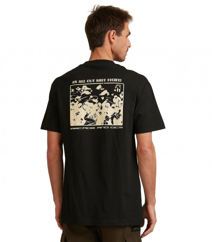 DC Shitfight Ss Mens Black