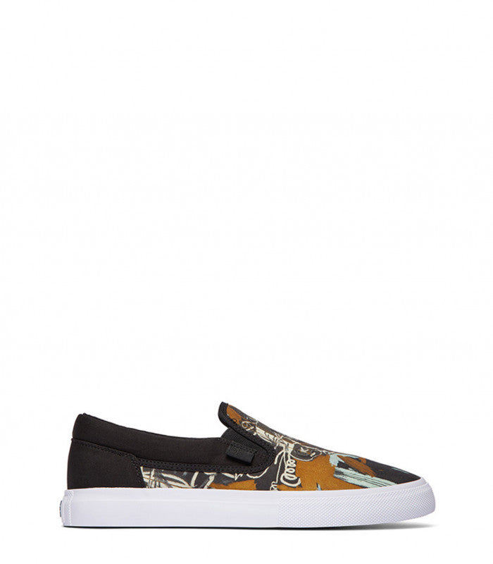 DC Basquiat Manual Slip-On Mens Black