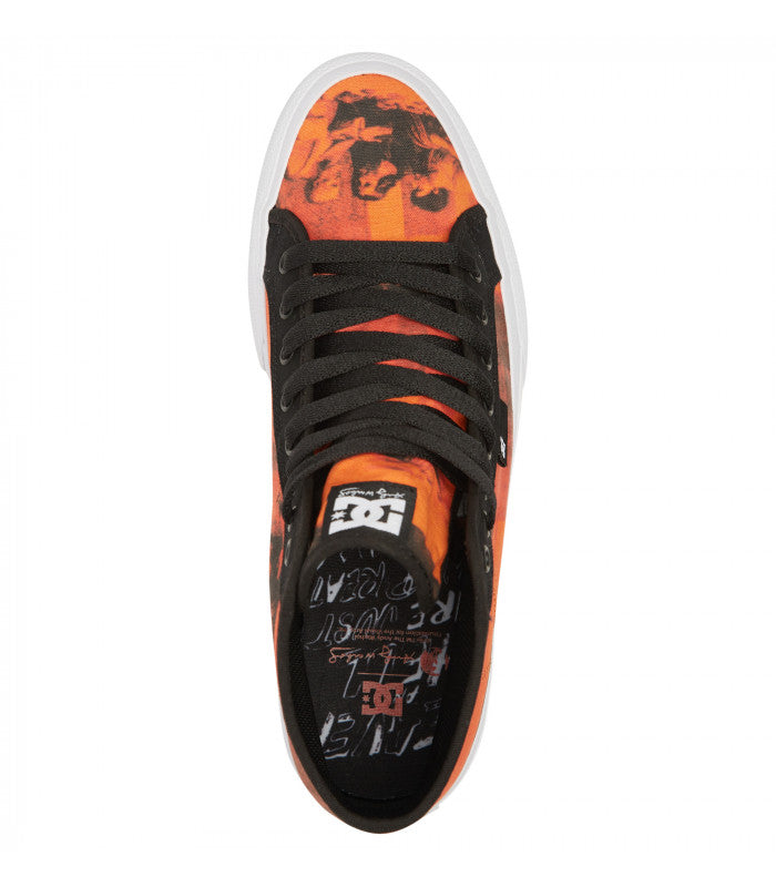 DC Aw Manual Hi Shoes Orange