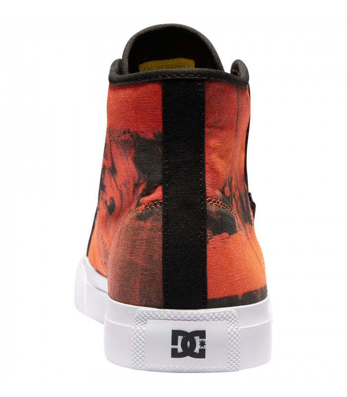DC Aw Manual Hi Shoes Orange