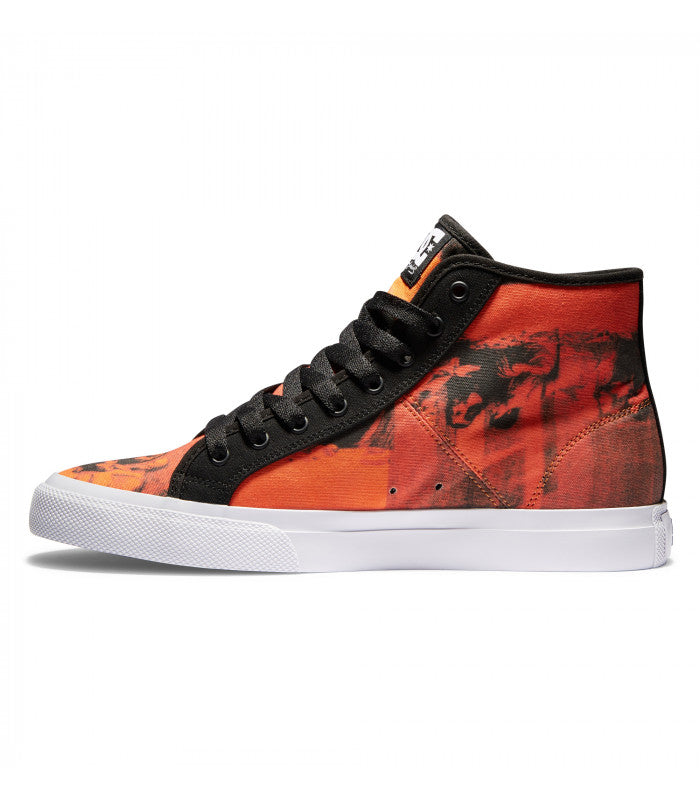 DC Aw Manual Hi Shoes Orange