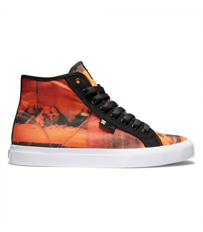 DC Aw Manual Hi Shoes Orange