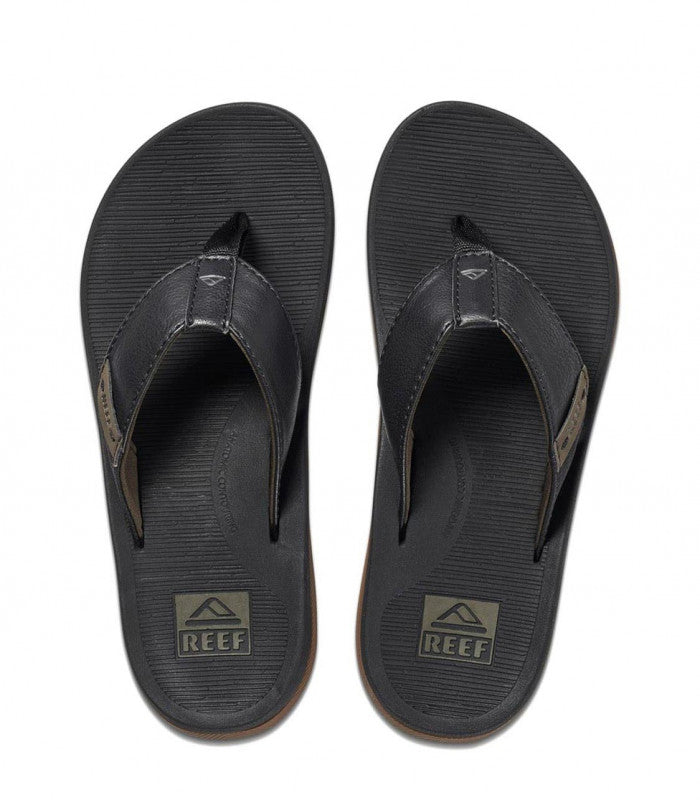 REEF Santa Ana Mens Black