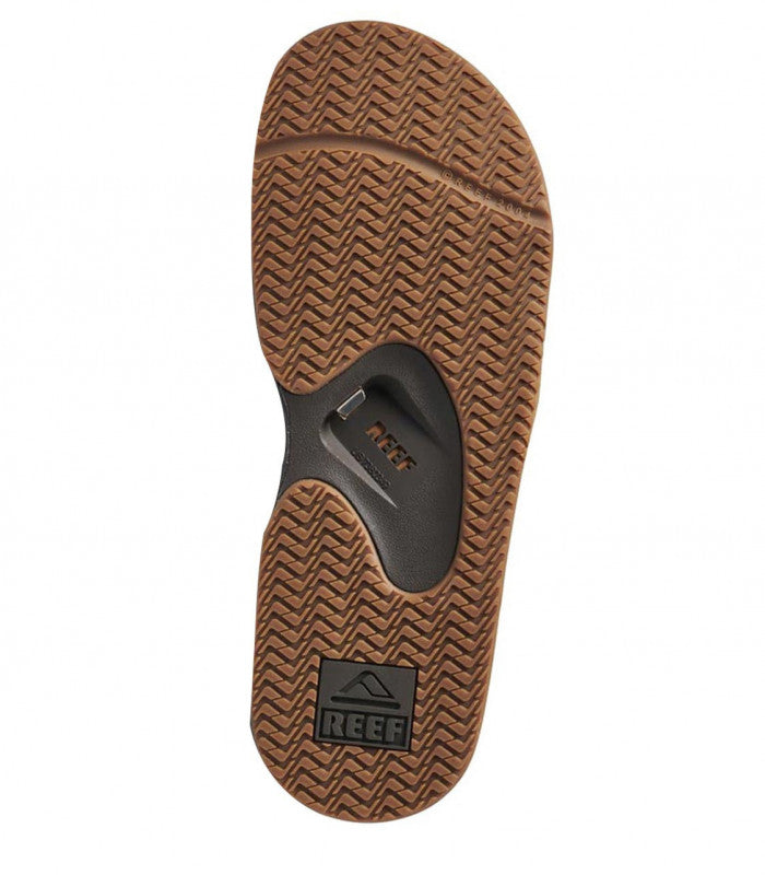 REEF Fanning Slide Mens Brown